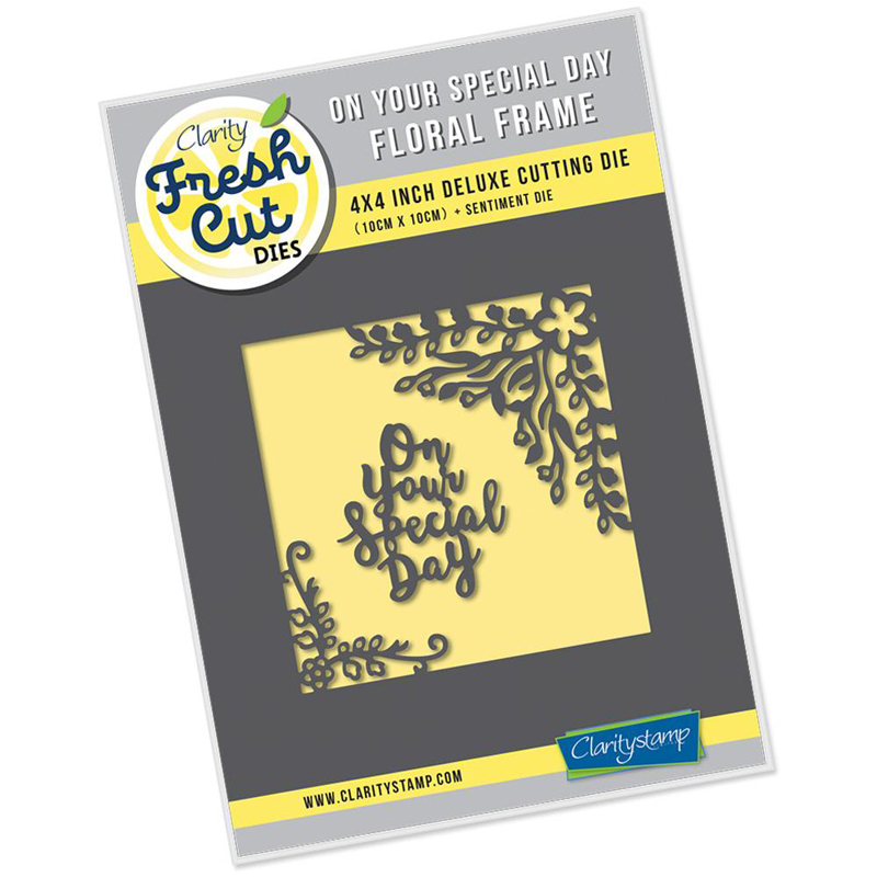 On your Special Day Floral Frame 4