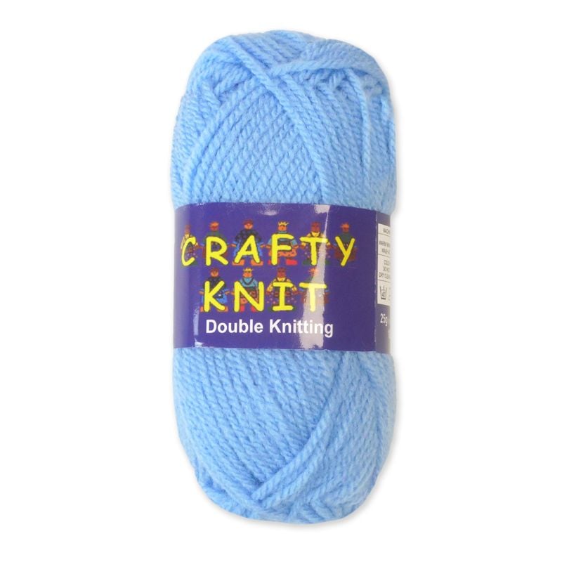 Crafty Knit Double Knitting Yarn Sky Hunkydory Crafts