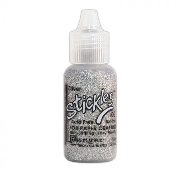 Stickles Glitter Glue Silver Hunkydory Crafts