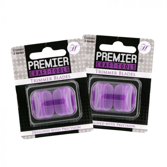 Premier Craft Tools Replacement Trimmer Blades Set of 2 Hunkydory