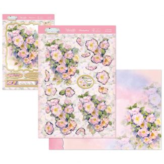 Warmest Wishes Hunkydory Crafts Flourishing Florals Deco-Large Topper Set