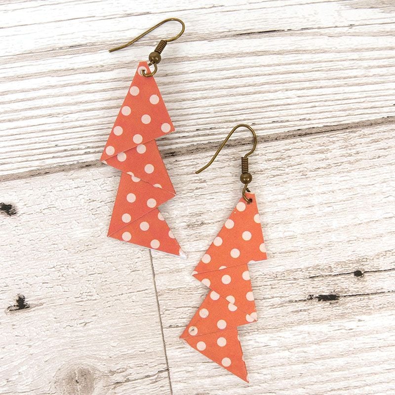 How to Make Paper Earrings Hunkydory Crafts