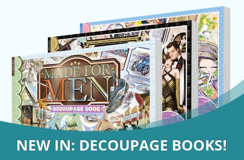 Decoupage Books Craft Creations Hunkydory Crafts
