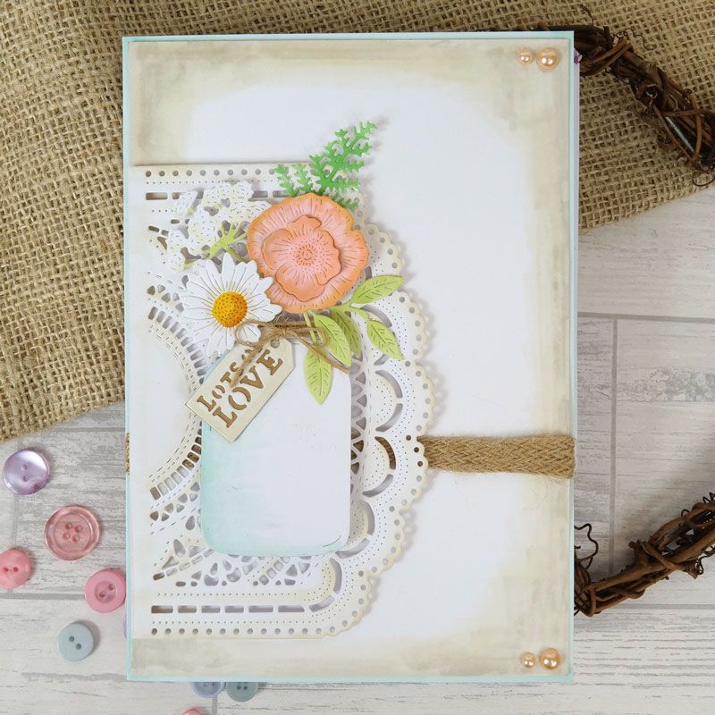 Hunkydory Crafts Moonstone Dies Christmas Festive Floral Aperture